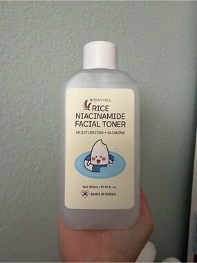 Bonnyhill Rice Niacinamide Facial Toner - 300ml Made in Korea